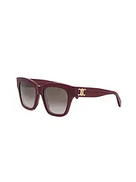 CELINE | Gafas de sol rojas cuadradas Triomphe | Rojo oscuro