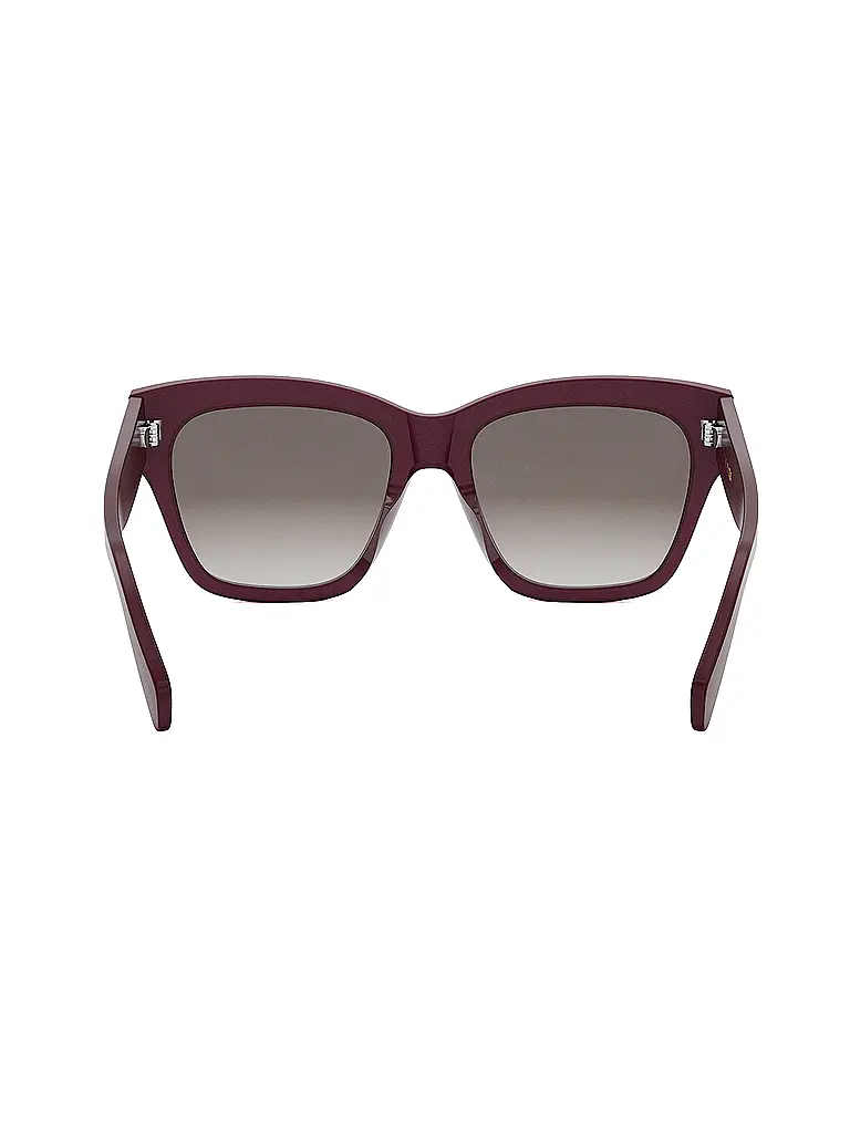 CELINE | Gafas de sol rojas cuadradas Triomphe | 