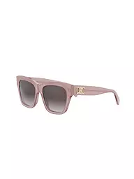 CELINE | Gafas de sol rojas cuadradas Triomphe | Rosa