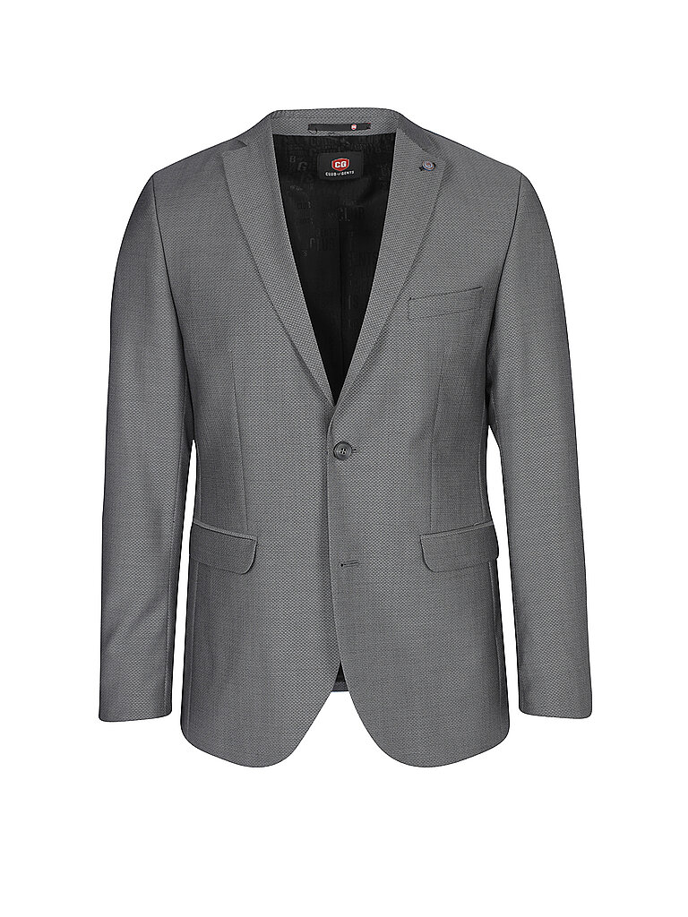 Cg - Club Of Gents Sakko Birdsey gris