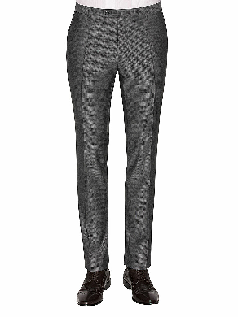 Pantalón de traje Birdsey gris 98