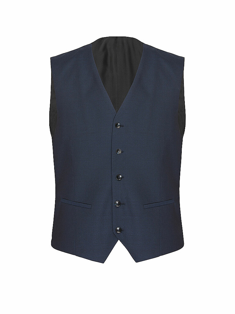 Anzugweste Birdsey azul 102