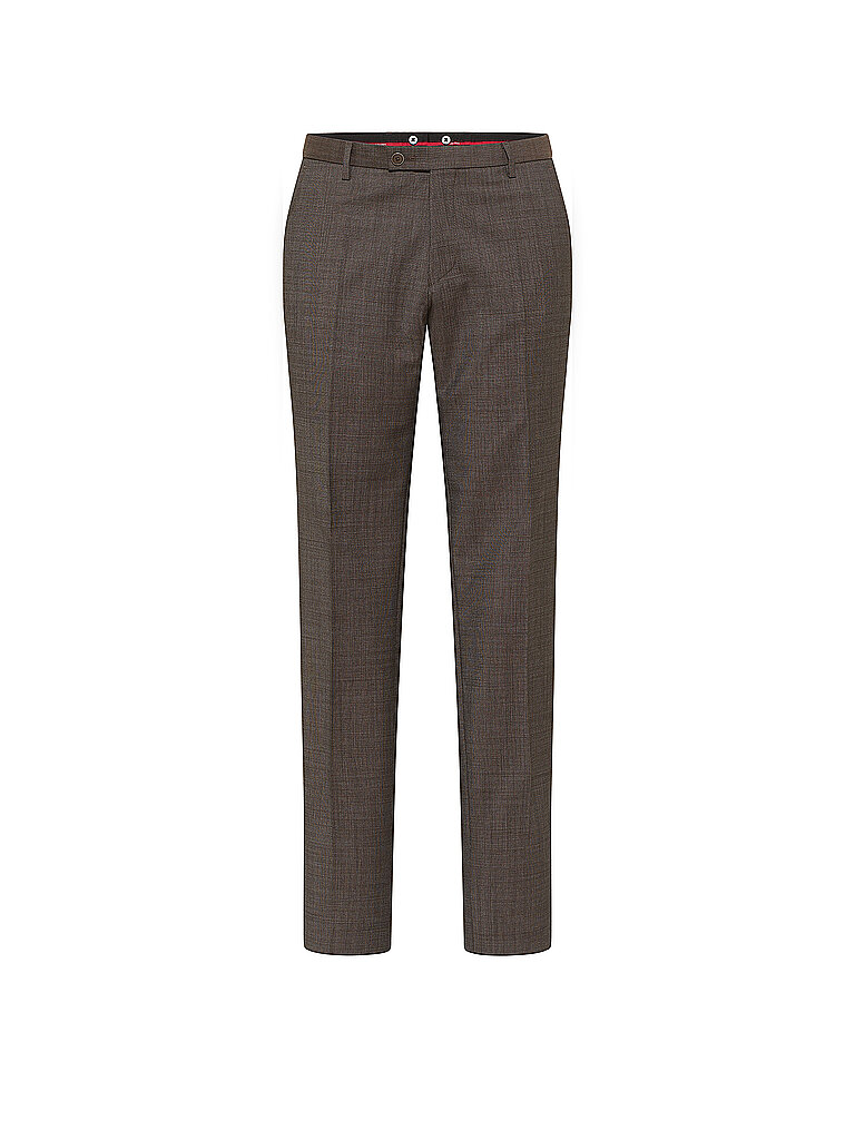 Pantalón de traje Slim Fit PASCAL marrón 98