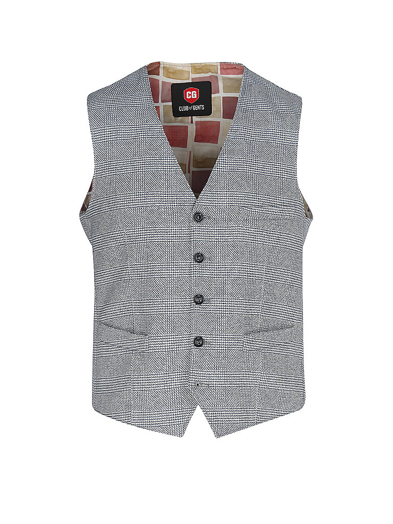 Chaleco de traje azul oscuro 52