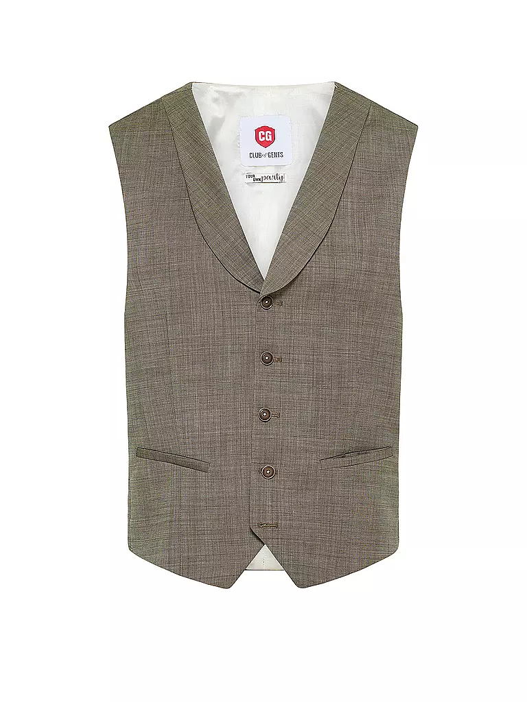 CG - CLUB OF GENTS | Anzugweste Slim Fit PHILLIP | Verde