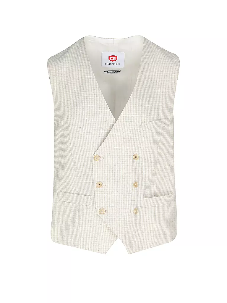 CG - CLUB OF GENTS | Anzugweste | Beige