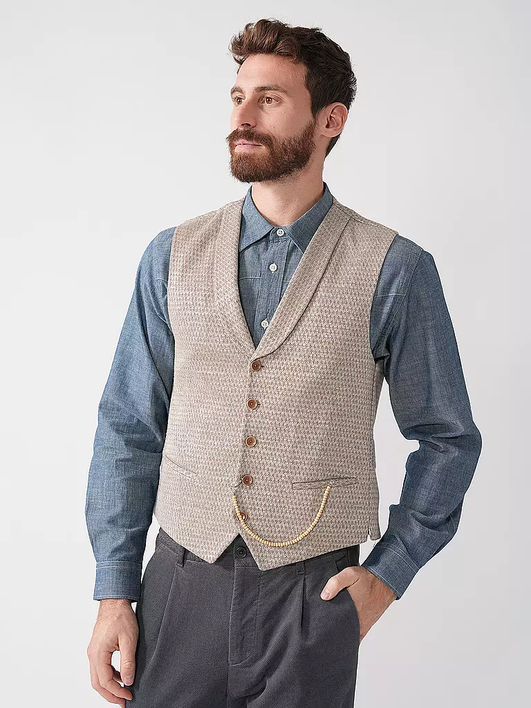 CG - CLUB OF GENTS | Anzugweste | Beige