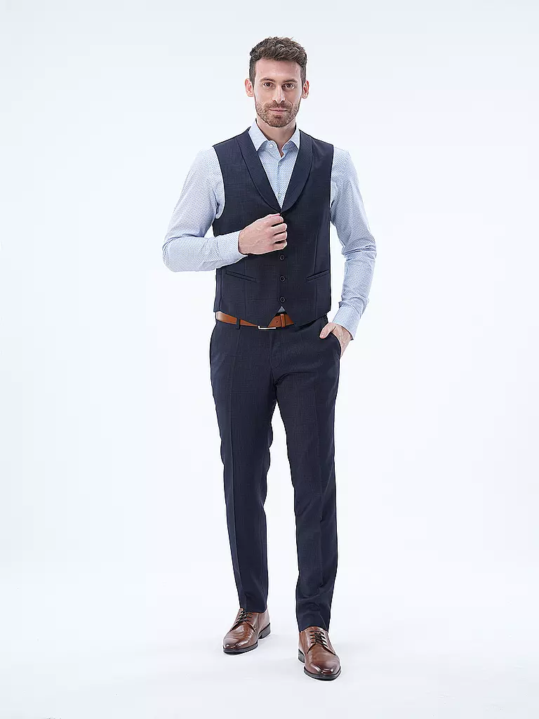CG - CLUB OF GENTS | Chaleco de traje PHILIPP | Azul oscuro