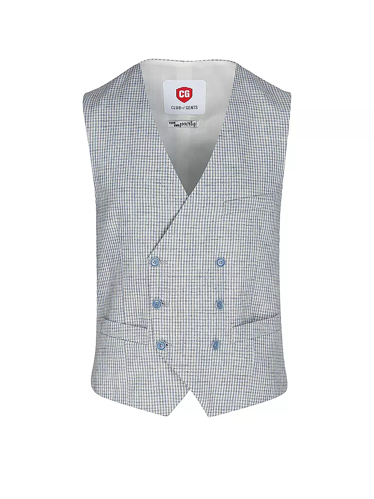 CG - CLUB OF GENTS | Chaleco de traje | Azul claro
