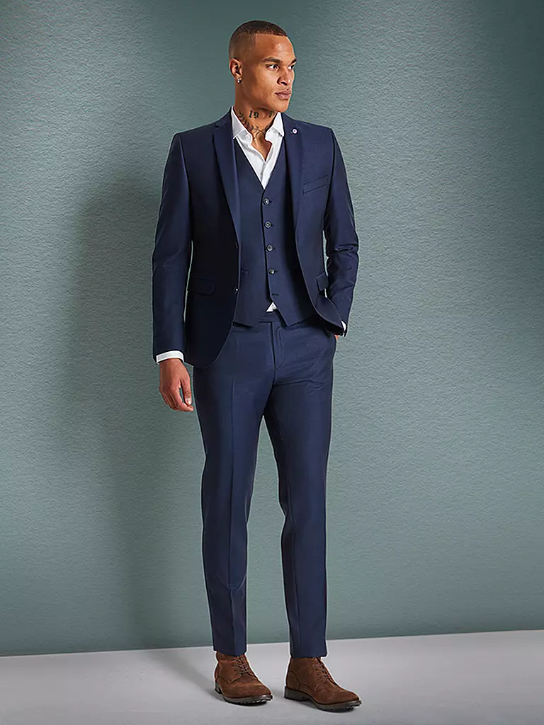 CG - CLUB OF GENTS | Pantalón de traje Birdsey | Azul