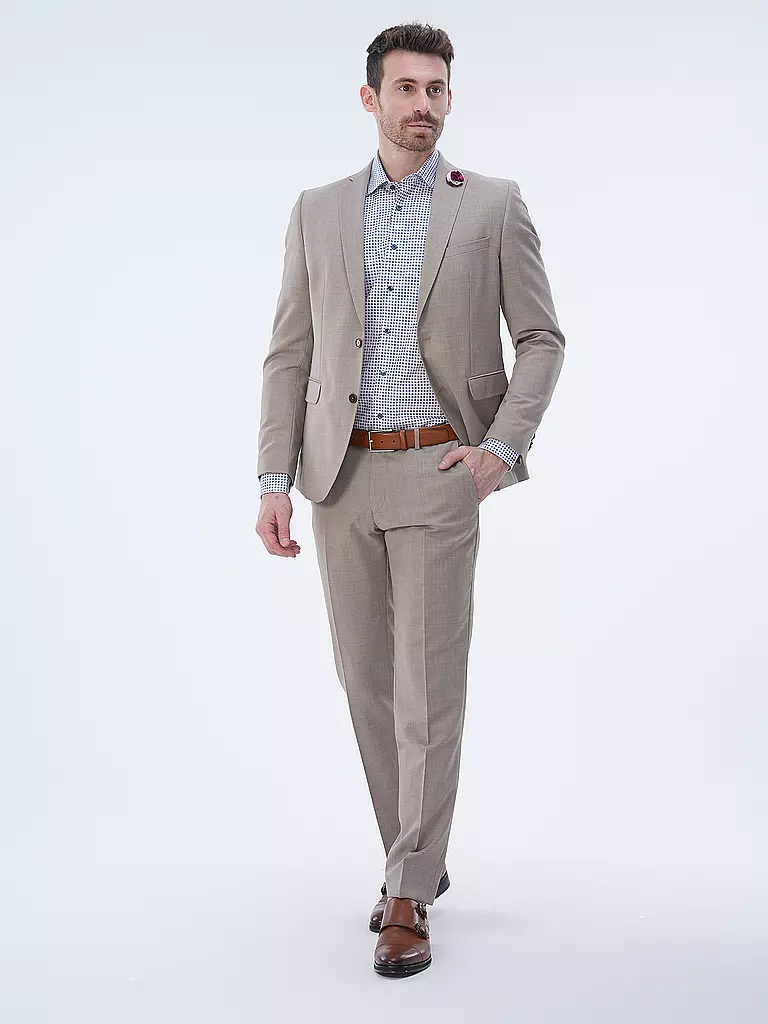 CG - CLUB OF GENTS | Pantalón de traje Slim Fit PASCAL | Beige