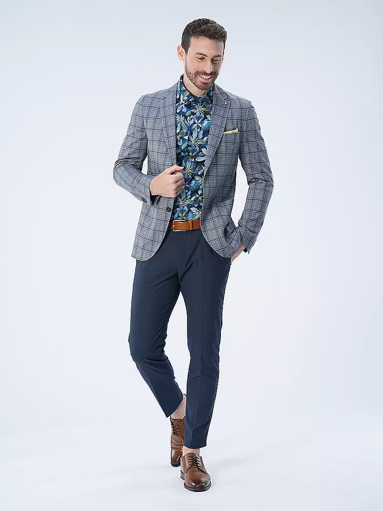 CG - CLUB OF GENTS | Sakko Slim Fit CUBA  | Gris