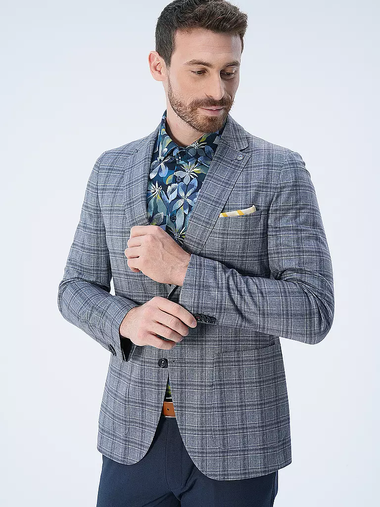 CG - CLUB OF GENTS | Sakko Slim Fit CUBA  | Gris