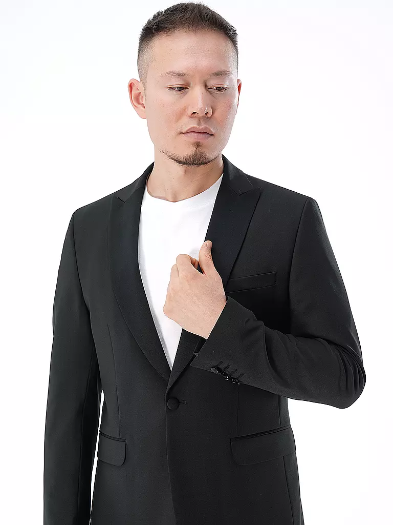 CG - CLUB OF GENTS | Sakko Slim Fit PABLO  | Negro