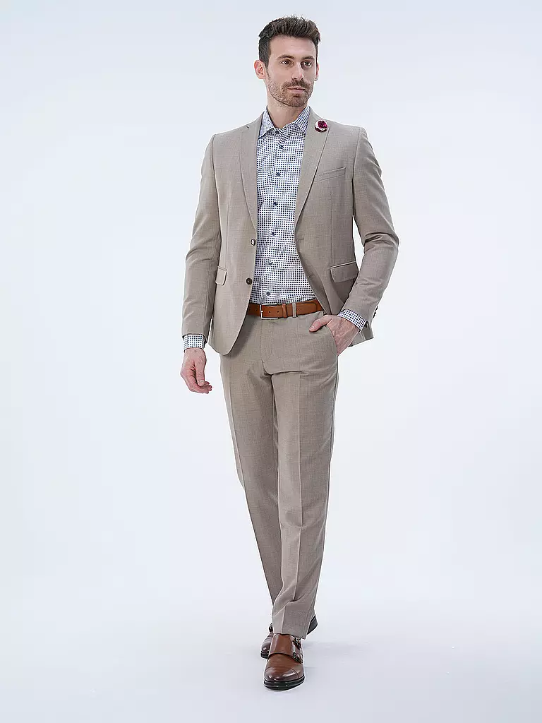 CG - CLUB OF GENTS | Sakko Slim Fit PATRICK | Beige