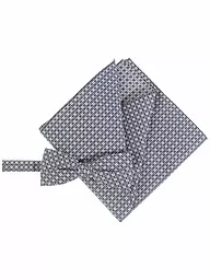 CG - CLUB OF GENTS | Set de regalo con pajarita y pañuelo de bolsillo | Gris