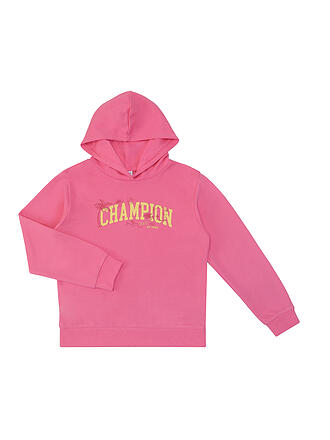 CHAMPION | Sudadera con capucha para niña - Sudadera con LOGOTIPO GRÁFICO