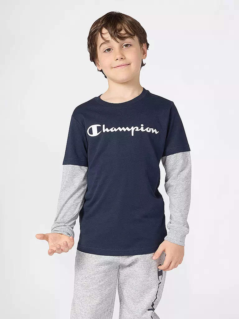 CHAMPION | Camiseta de manga larga para niño | 