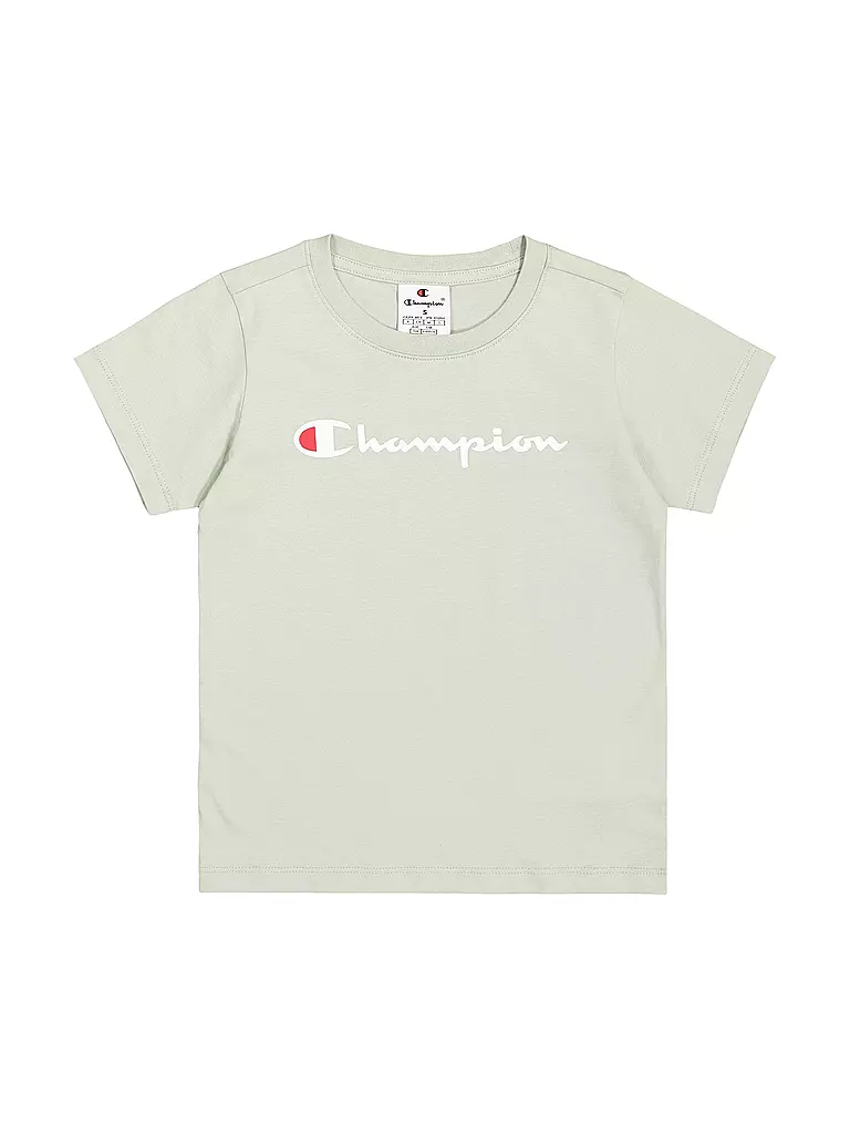 CHAMPION | Camiseta de niña | Verde claro