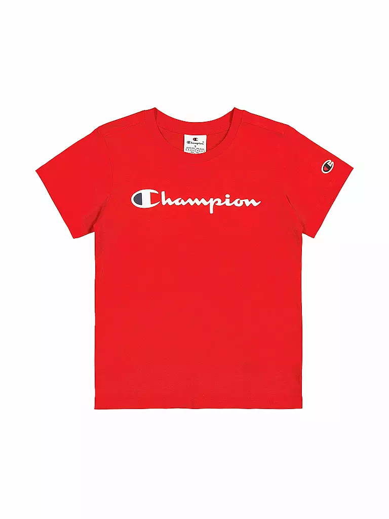 CHAMPION | Camiseta para niño | Rojo