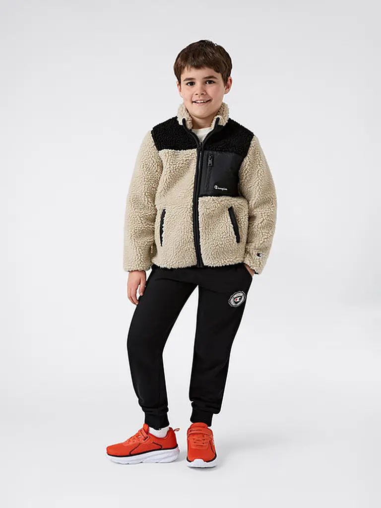 CHAMPION | Cazadora de felpa para niño | Beige
