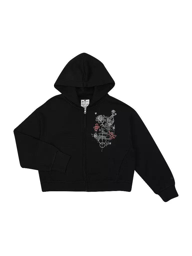 CHAMPION | Chaqueta de chándal para niña | Negro