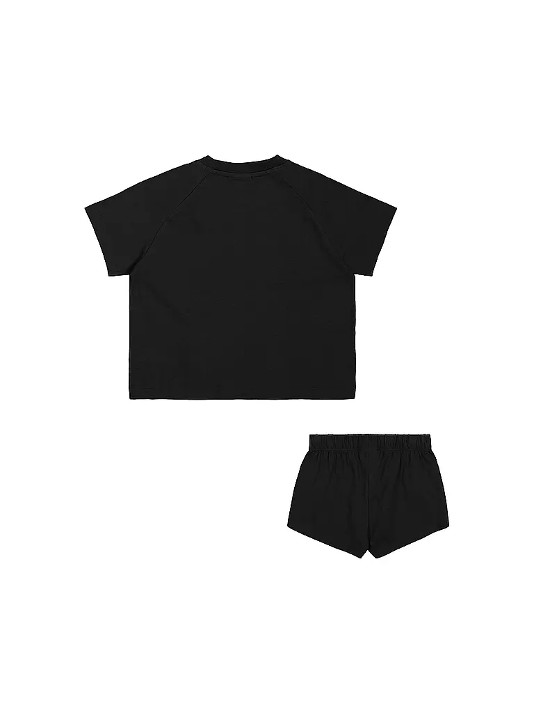 CHAMPION | Conjunto de niña de 2 piezas, camiseta y pantalones cortos | 