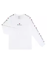 CHAMPION | Jungen Langarmshirt  | Blanco