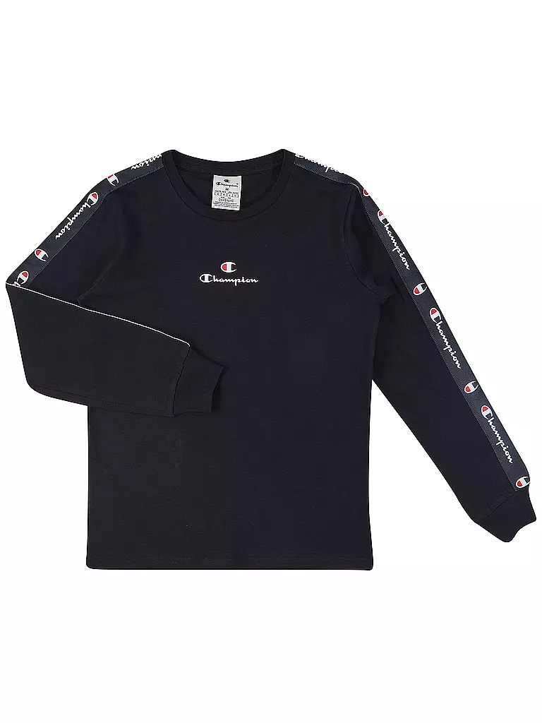 CHAMPION | Jungen Langarmshirt  | Azul oscuro