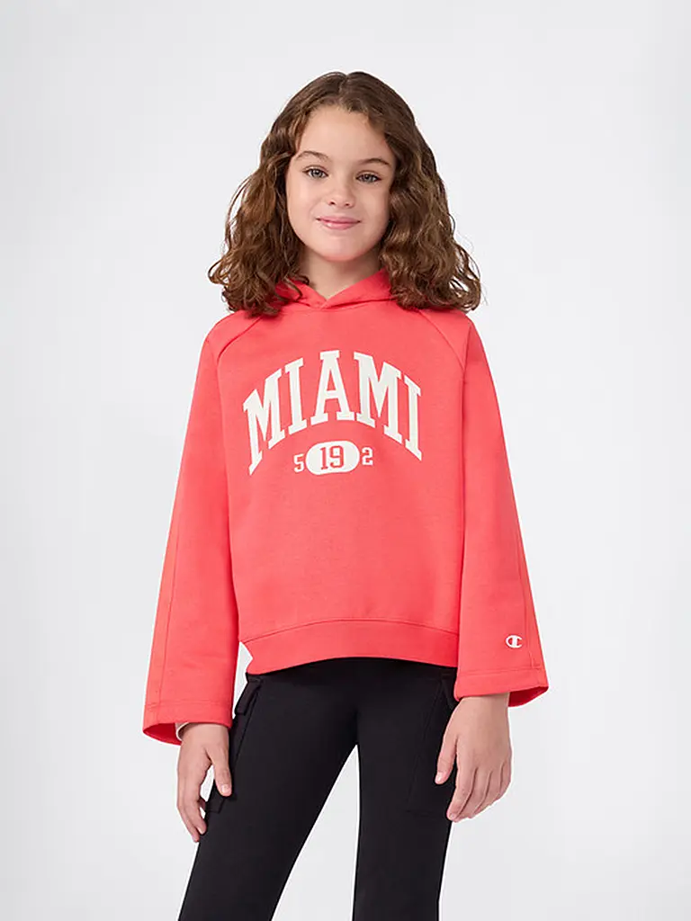 CHAMPION | Mädchen Sweater  | Rojo