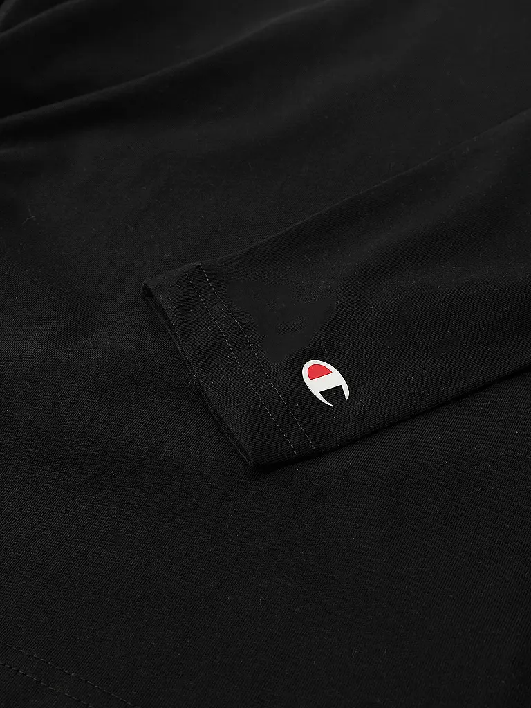 CHAMPION | Nombre del producto: Camiseta de manga larga para niño | Negro