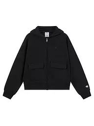 CHAMPION | Sudadera con cremallera para niña | Negro