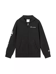 CHAMPION | Sudadera con cremallera para niño | Negro