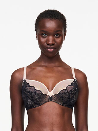 CHANTELLE | Sujetador con aros MIDNIGHT FLOWERS negro