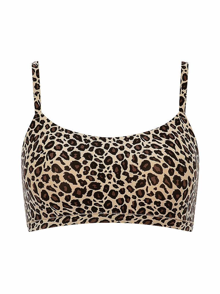 Bustier SOFTSTRETCH leopardo nude marrón XL/XXL