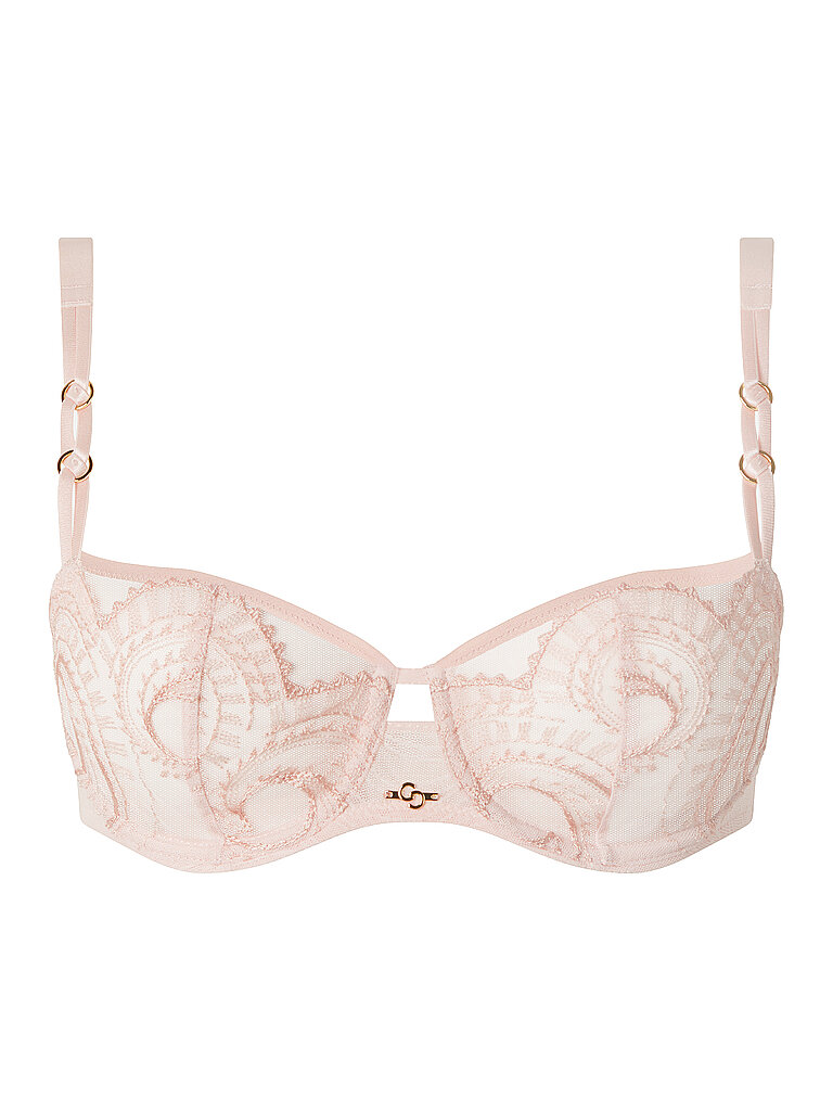 Sujetador balconette MYSTIC CREAM rosa tafetán rosa 75C