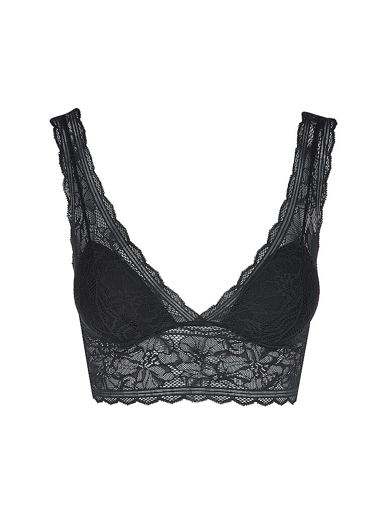 Bustier FLORAL TOUCH negro negro L