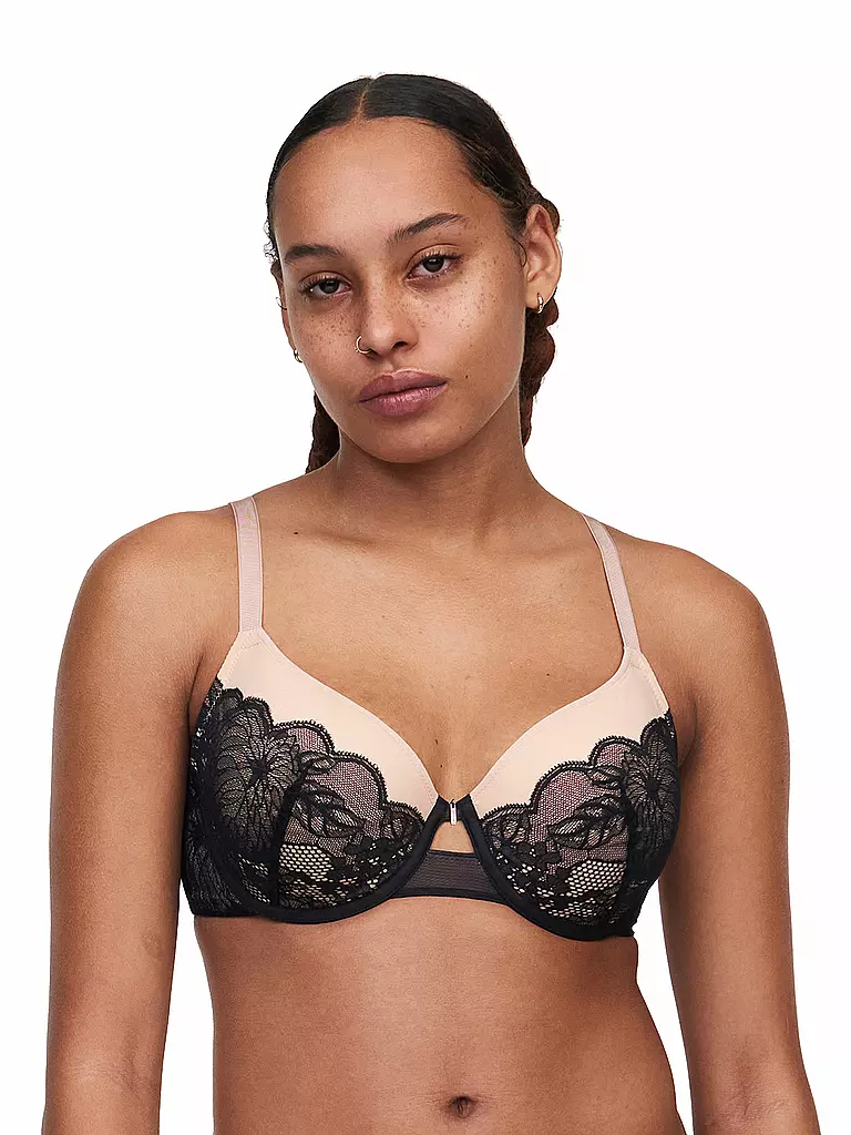 CHANTELLE | Bügel BH MIDNIGHT FLOWERS schwarz | Negro