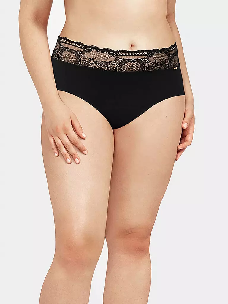 CHANTELLE | Braga para menstruación - Braga menstrual negra | Negro