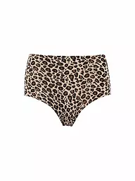 CHANTELLE | Braga de talle alto SOFT STRETCH gris leopardo | Marrón