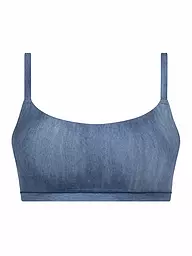 CHANTELLE | Bustier SOFTSTRETCH python print | Azul