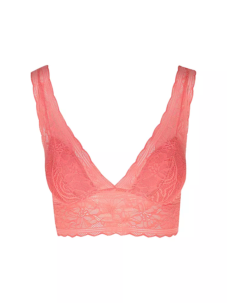 CHANTELLE | Bustier FLORAL TOUCH coral | Coral