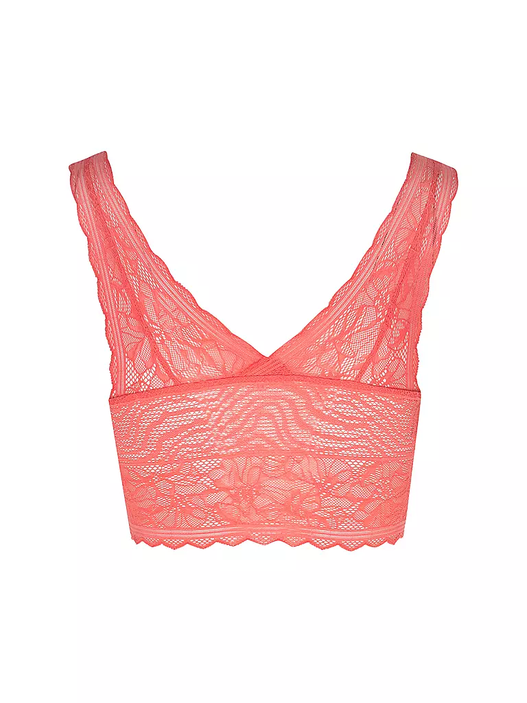 CHANTELLE | Bustier FLORAL TOUCH coral | Coral
