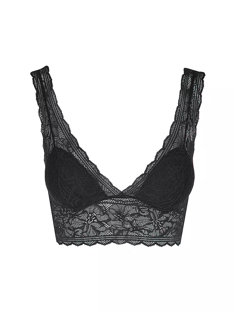 CHANTELLE | Bustier FLORAL TOUCH negro | Negro