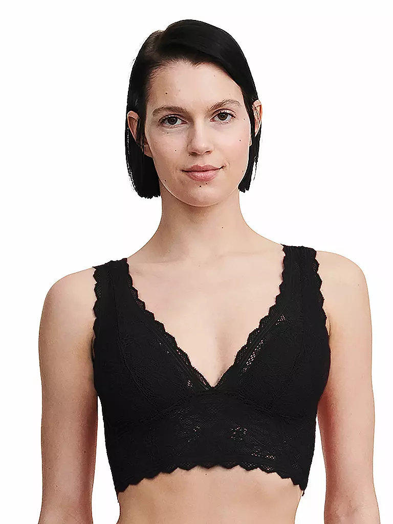 CHANTELLE | Bustier FLORAL TOUCH negro | 