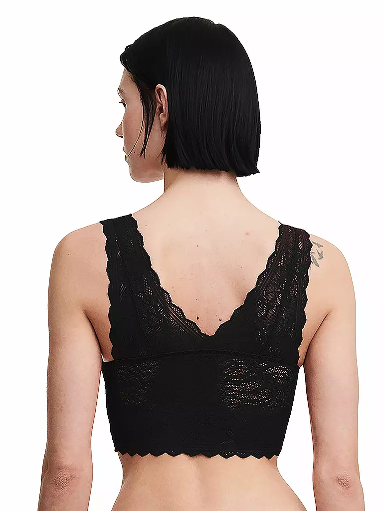 CHANTELLE | Bustier FLORAL TOUCH negro | 