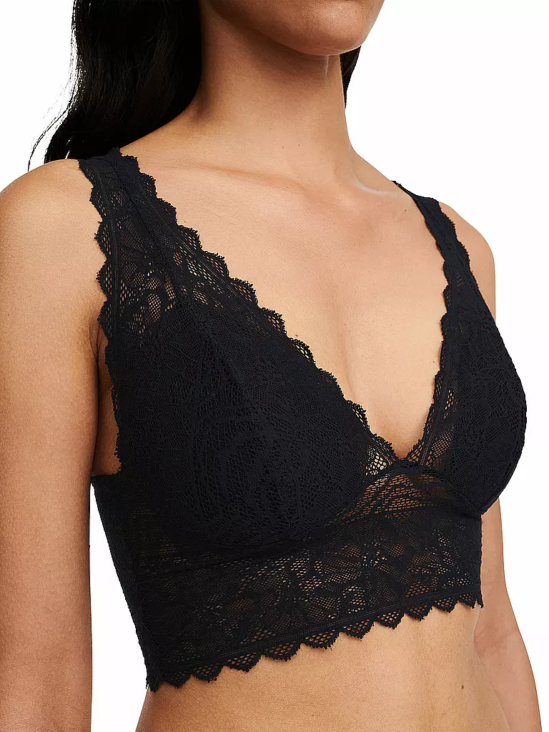 CHANTELLE | Bustier FLORAL TOUCH negro | 