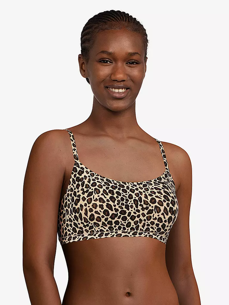 CHANTELLE | Bustier SOFTSTRETCH leopardo nude | 
