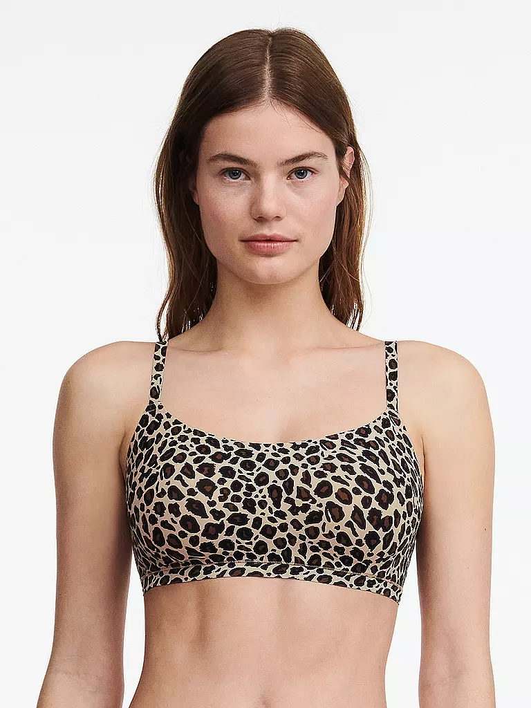 CHANTELLE | Bustier SOFTSTRETCH leopardo nude | 