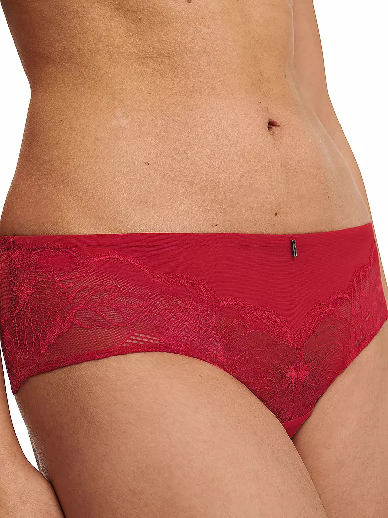CHANTELLE | Shorty MIDNIGHT FLOWERS scarlett | Rojo